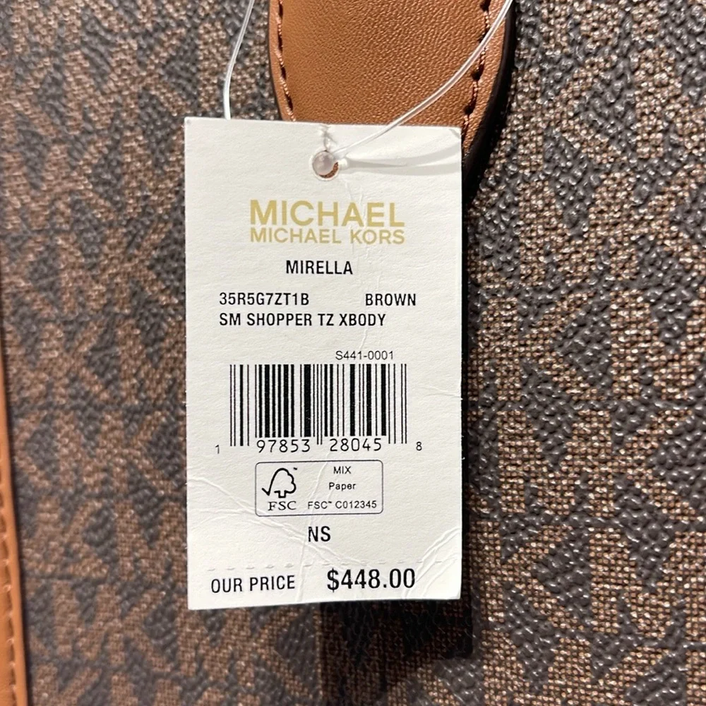Michael Kors Mirella Small Signature Logo Crossbody Bag
Brown
NWT - Picture 15 of 16